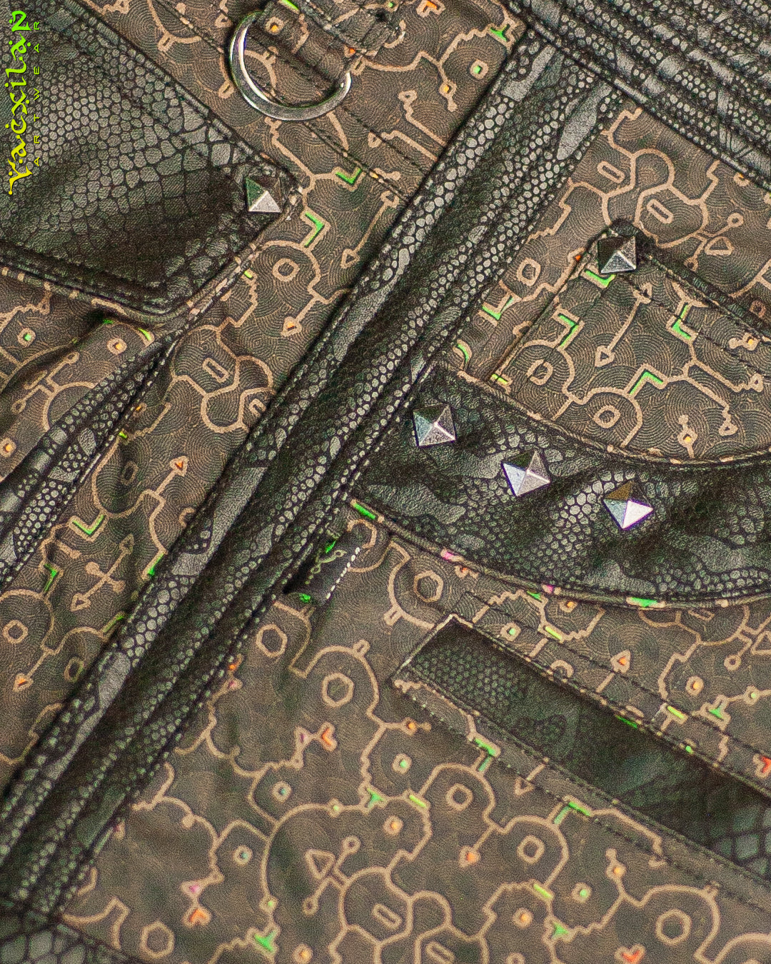 Flying Short Men / Twill Fake Leather Patches - REBIRTH OF IKARO BOA
